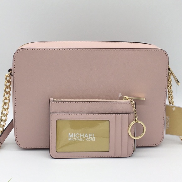 MICHAEL KORS LG EW CROSSBODY Bag&Coinpouch Blossom - Picture 2 of 8